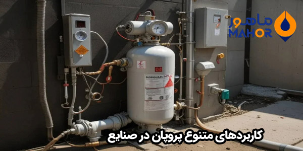 کاربردهای متنوع پروپان در صنایع